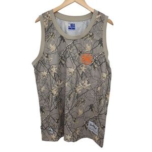 NBA Camo Leaf Print Basketball Jersey Tank Men’s XL